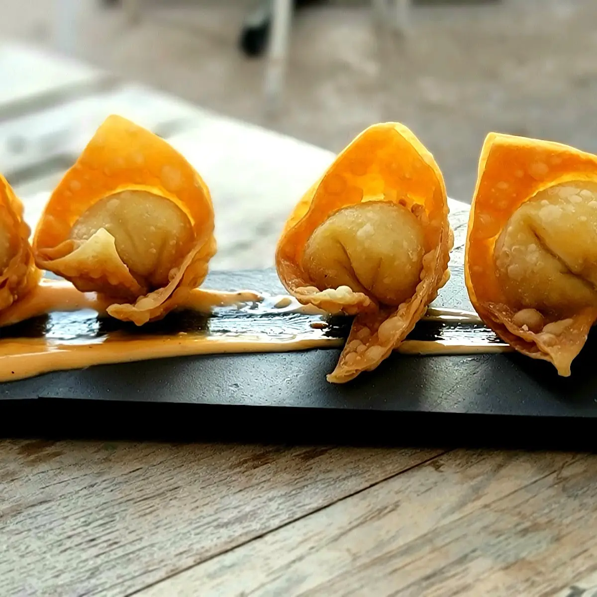 Smoked Salmon Rangoon