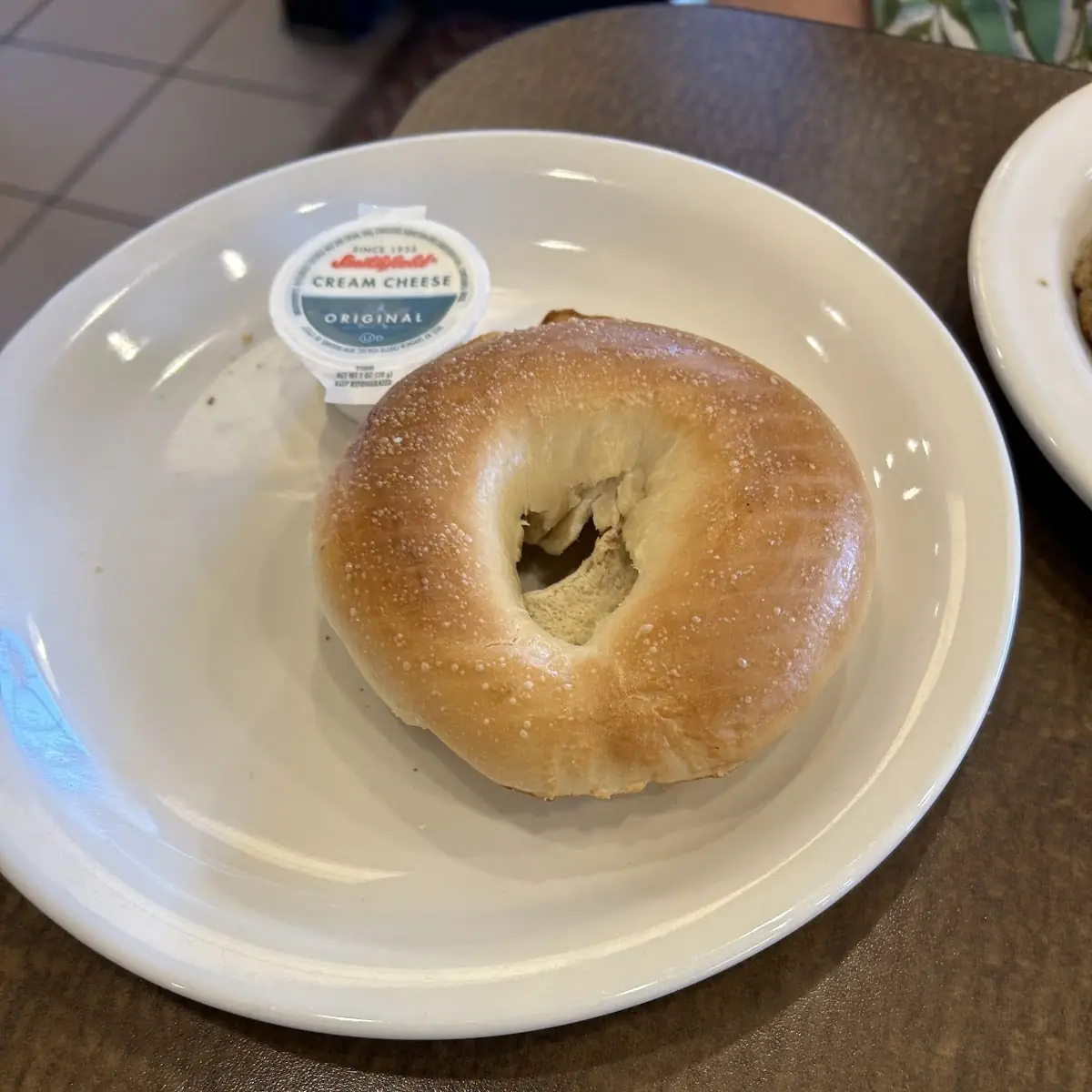 Bagel with Cream Cheese