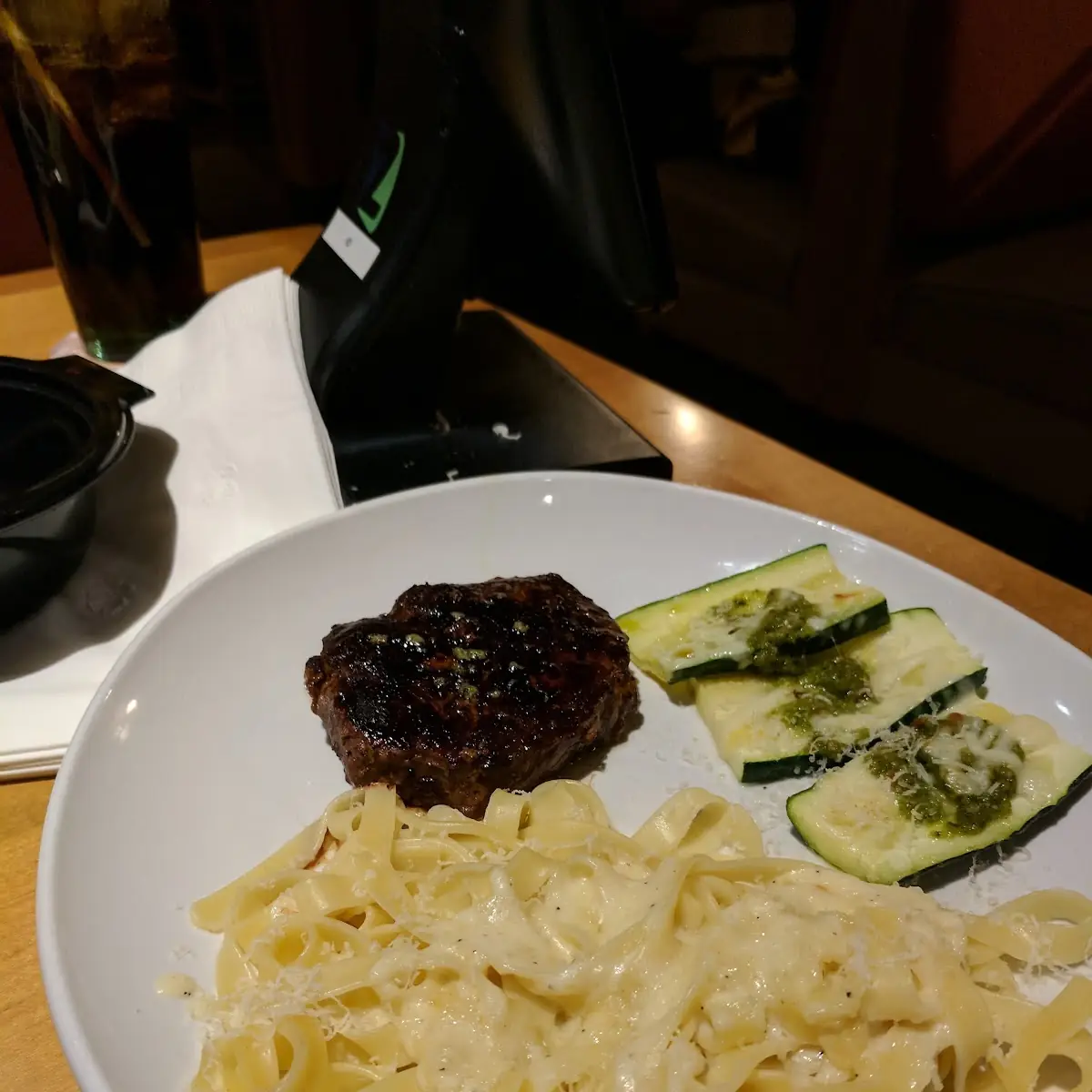 Steak Gorgonzola Alfredo