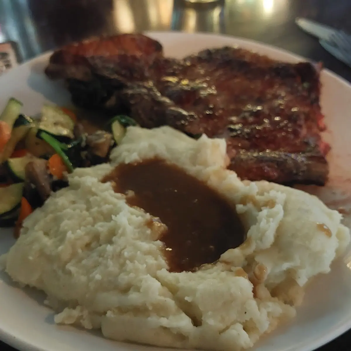 Top Sirloin w Mashpotato