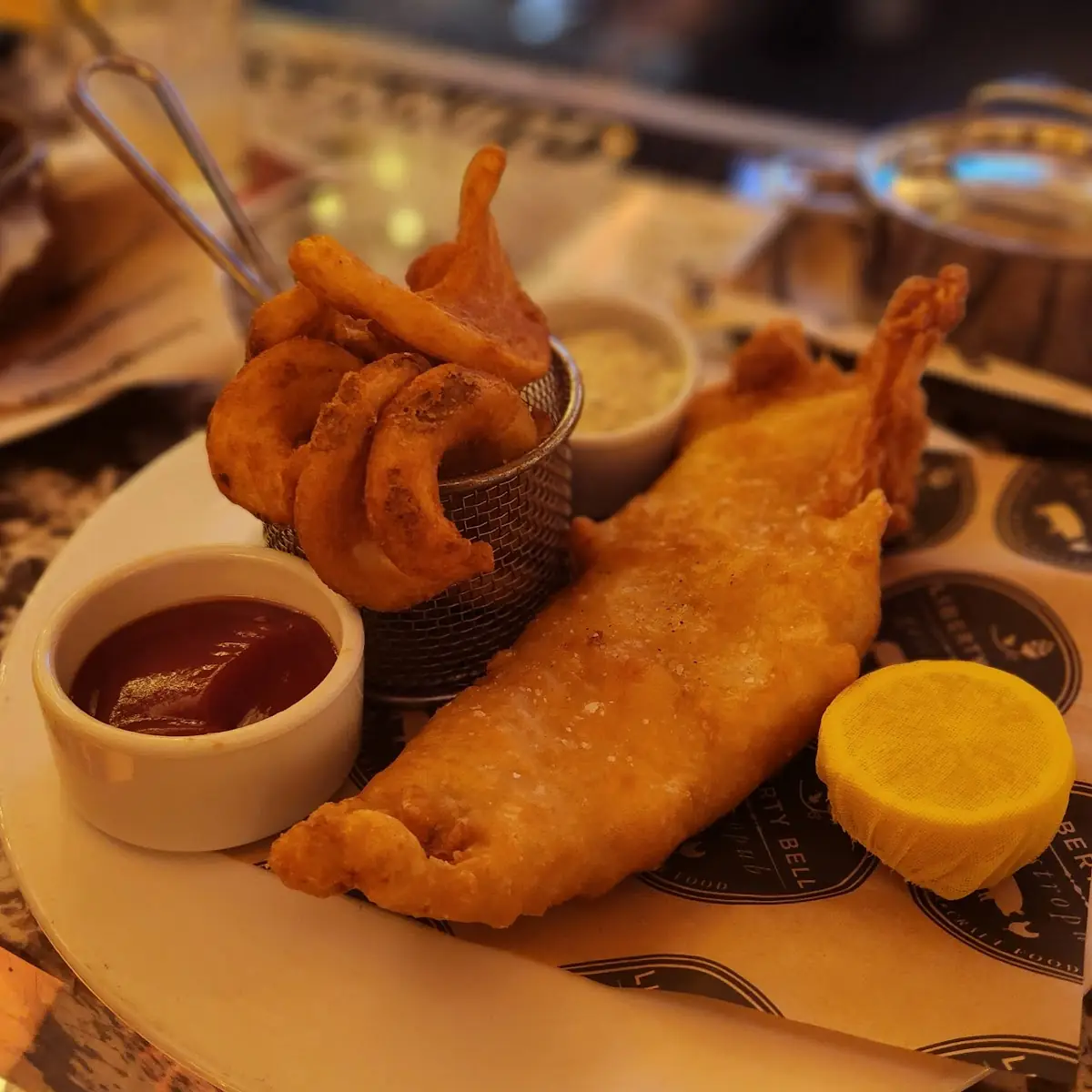 Fresh Cod Fish 'N' Chips