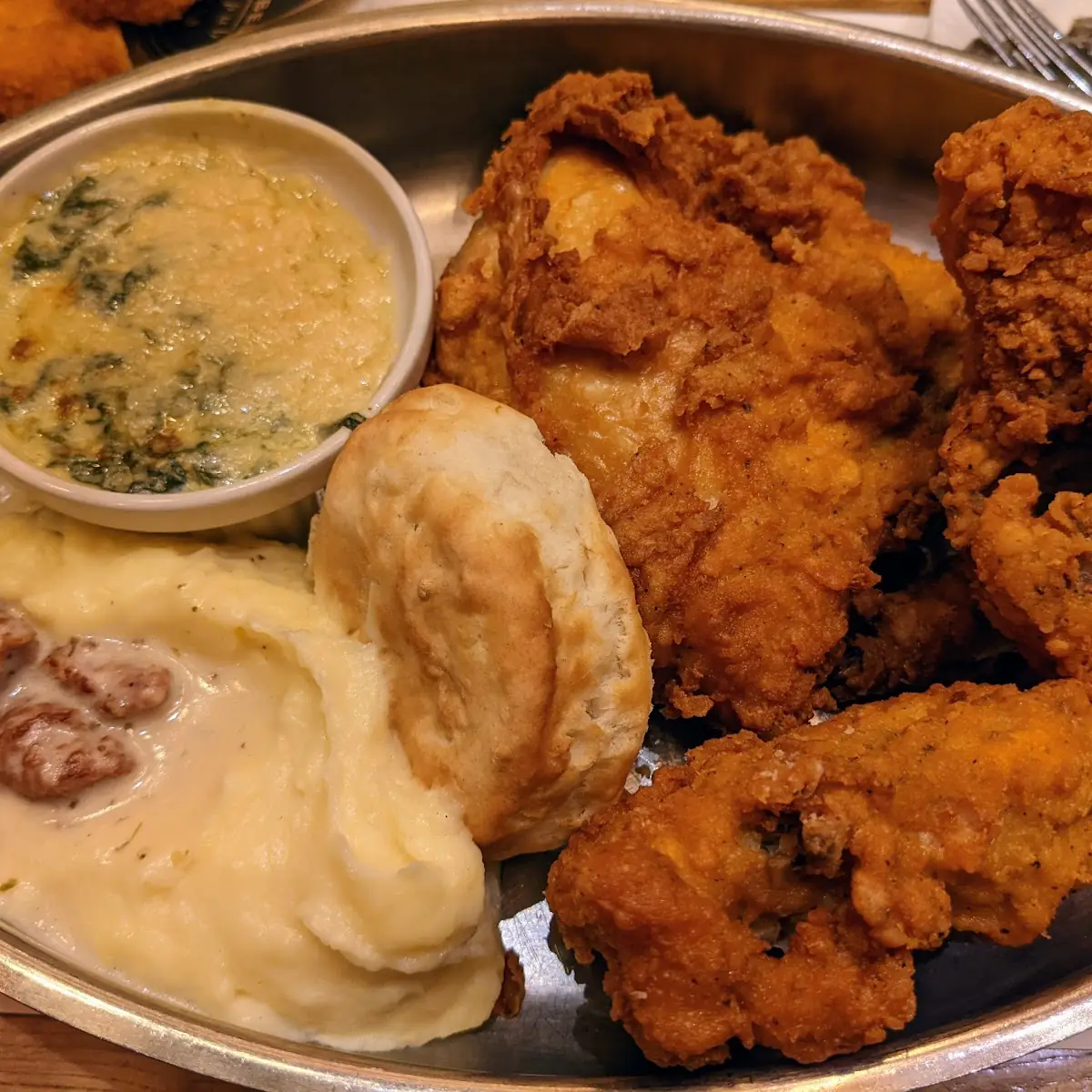 Fried Chicken Dinner