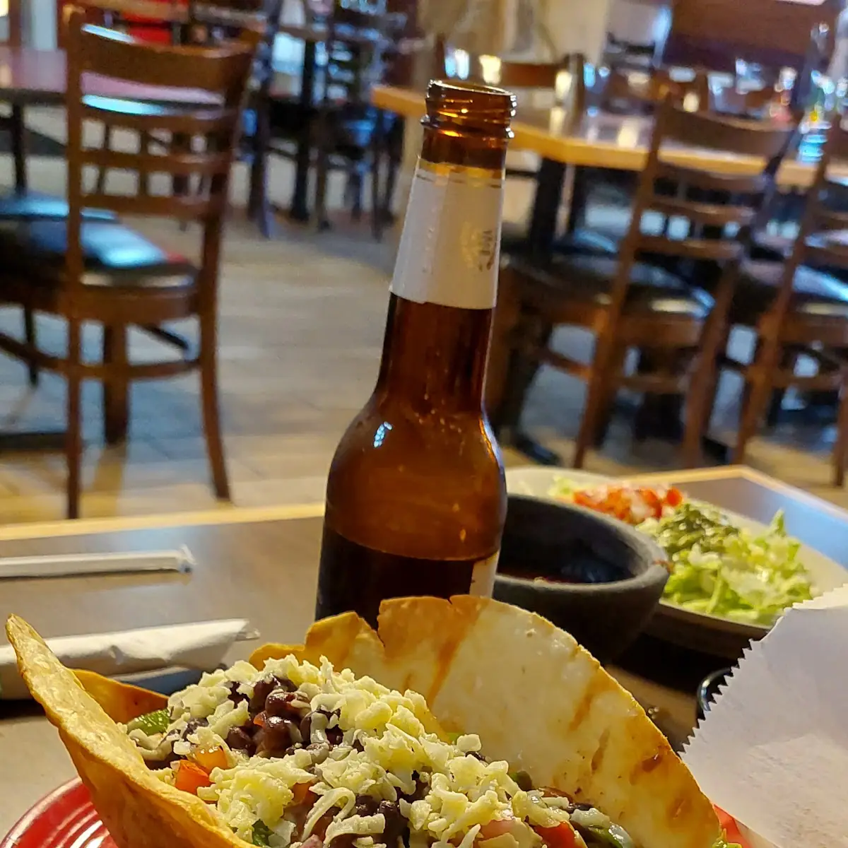 Steak Fajita Taco Salad