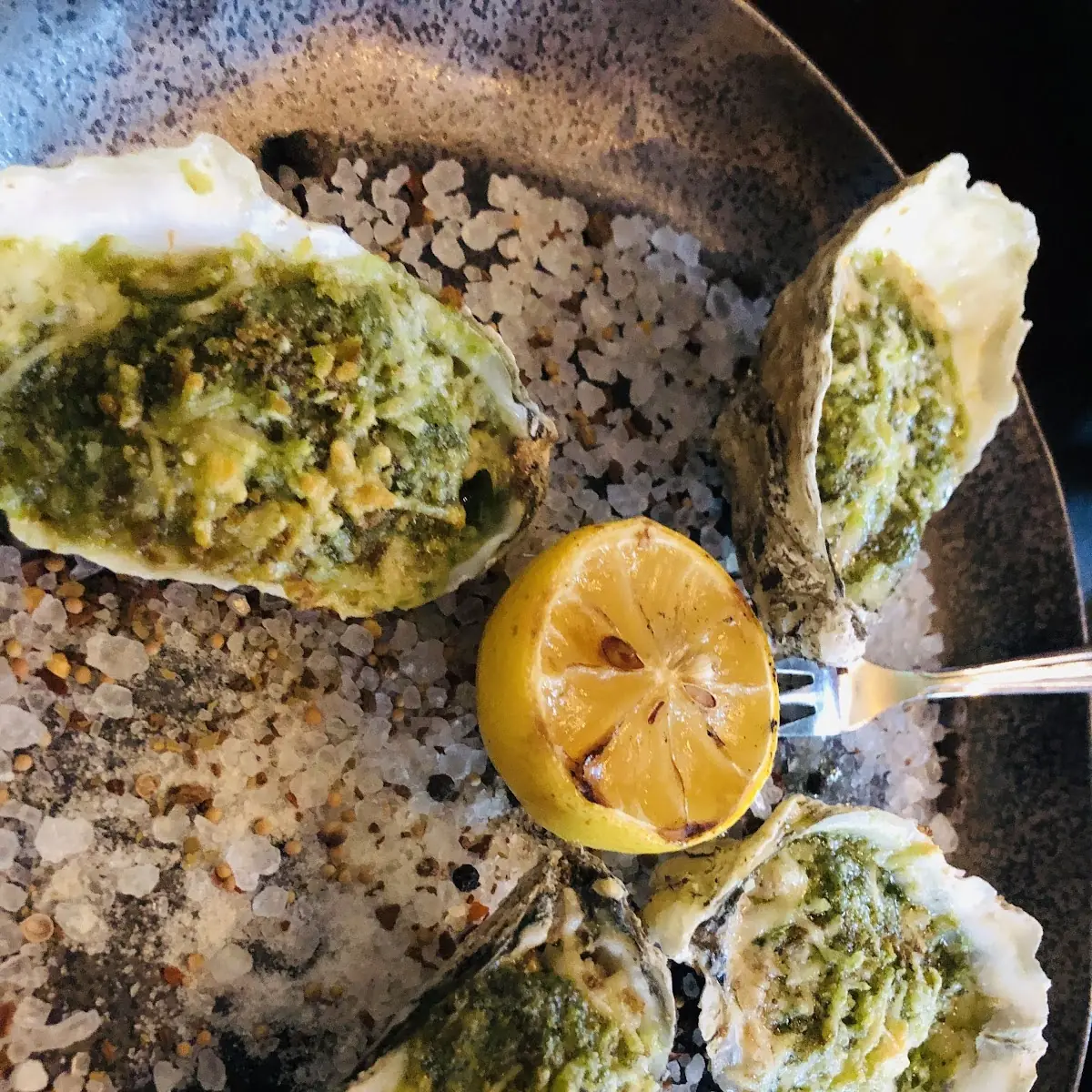 Oysters Rockefeller