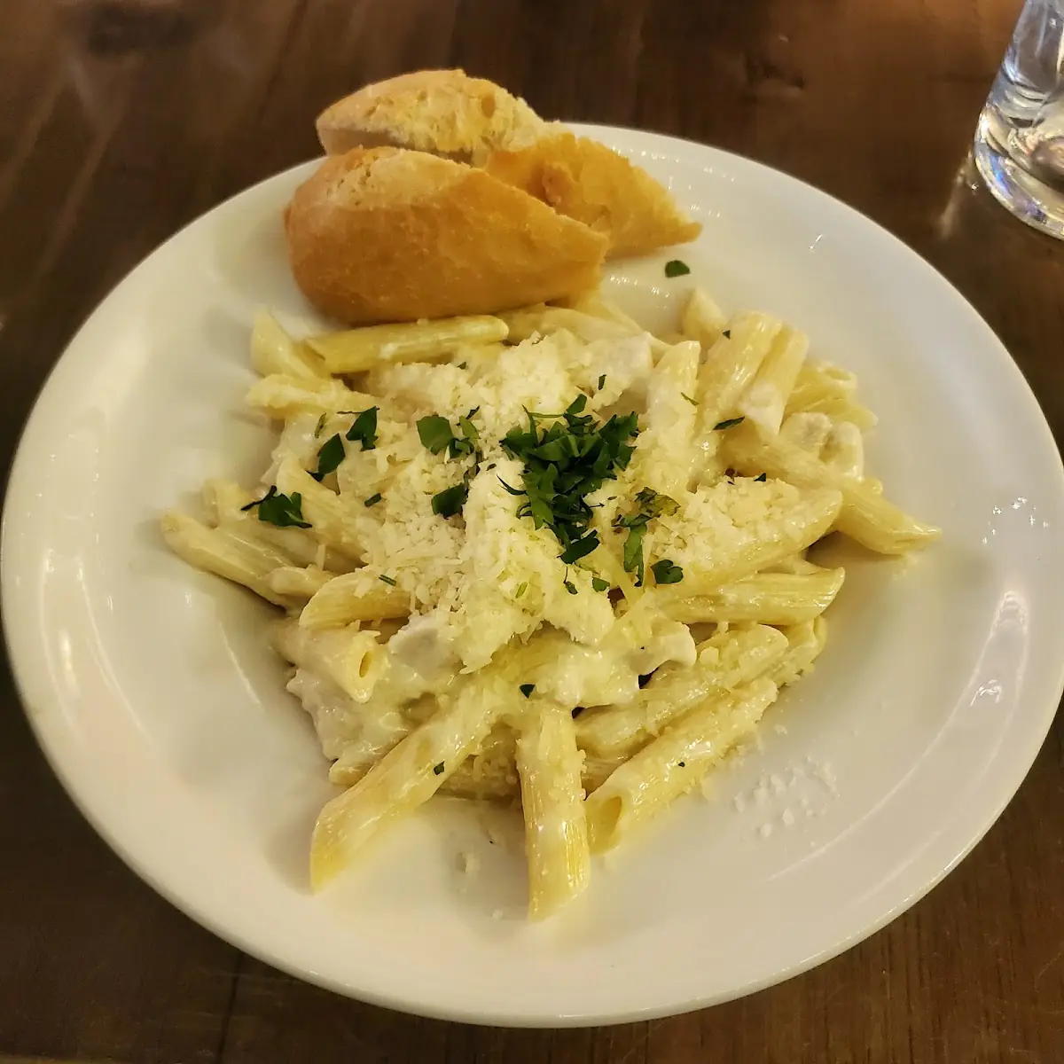 Chicken Alfredo Penne