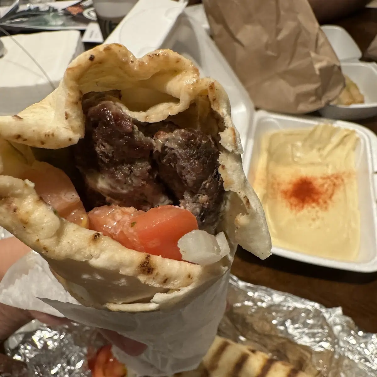 Chicken Gyro Sandwich