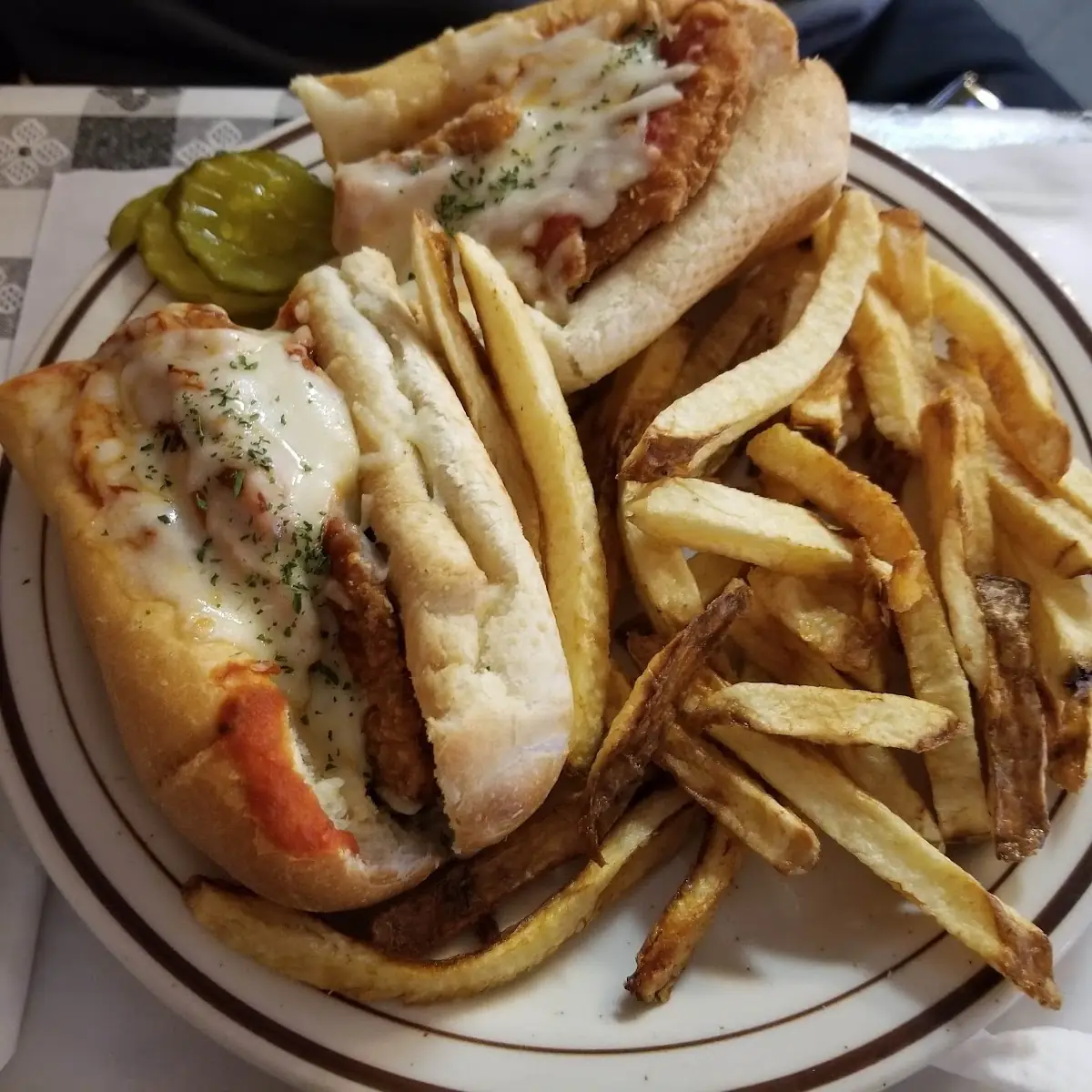 Chicken Parmesan Sandwich
