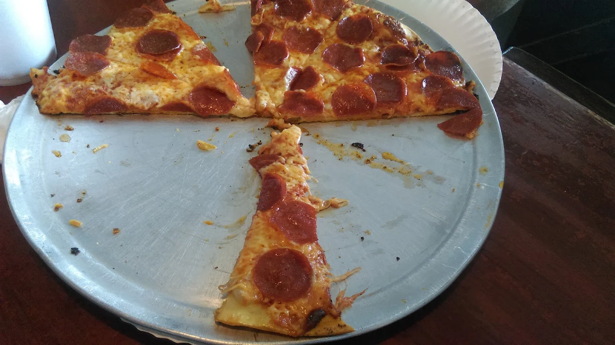 Pepperoni and Sausage Pizza