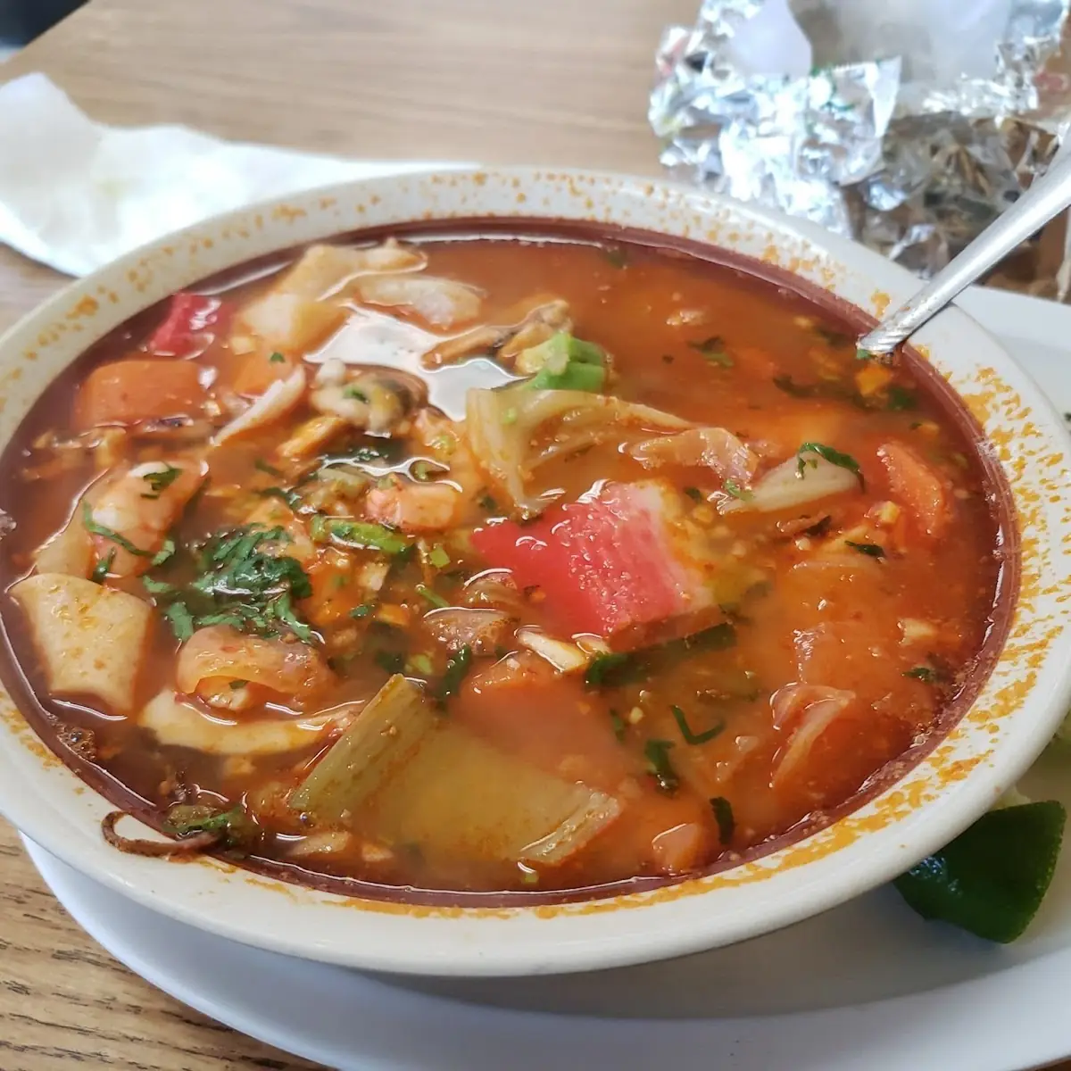 Caldo De Camaron-Shrimp Soup