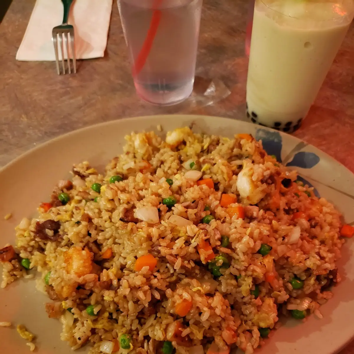 Combo Fried Brown Rice