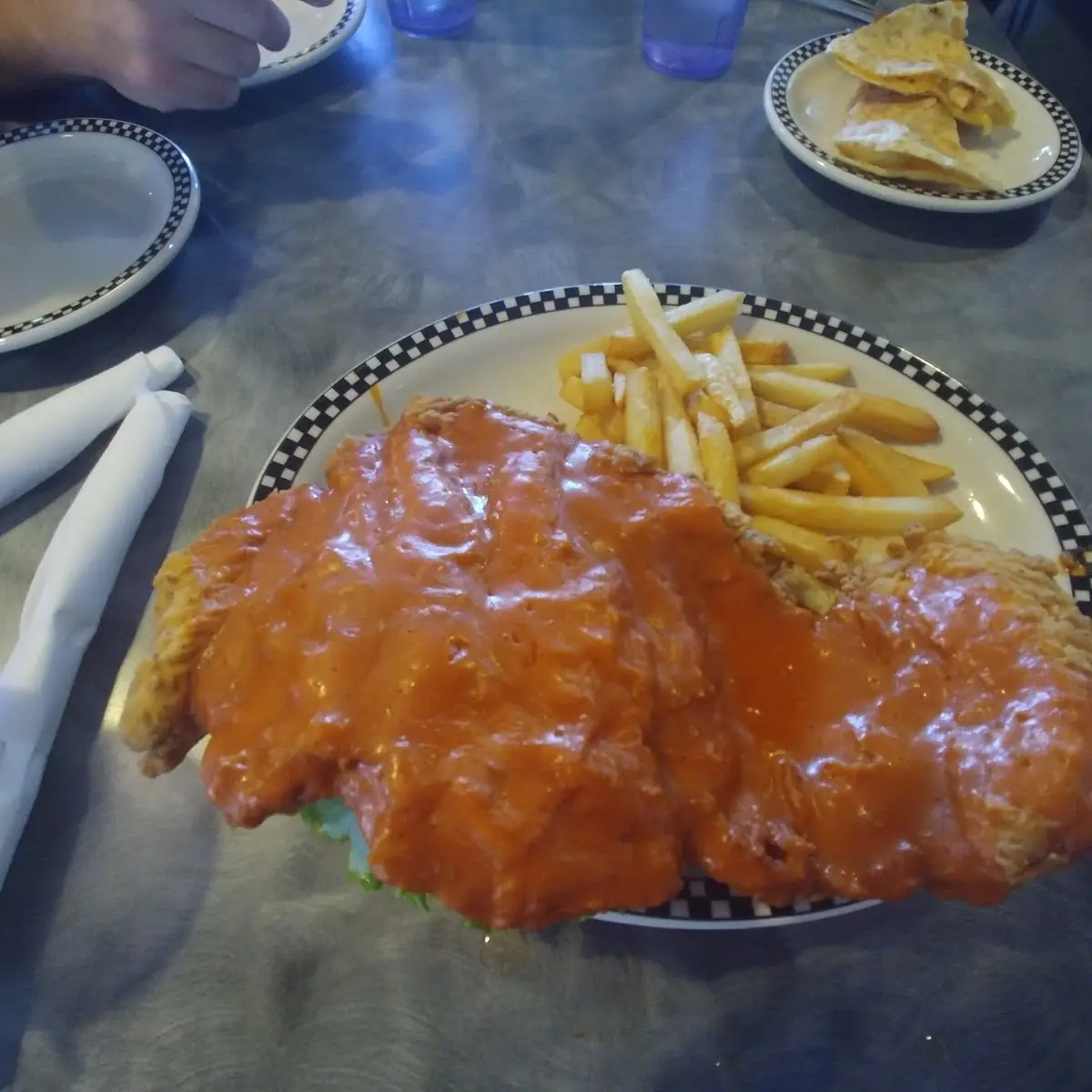 Buffalo Chicken Sandwich Platter