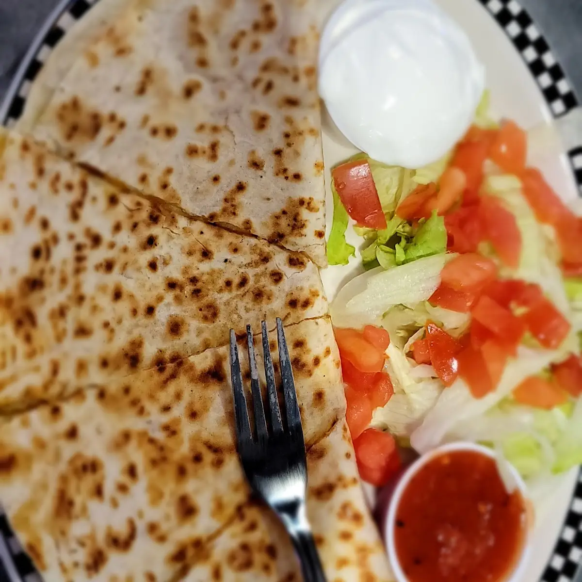 Quesadilla Plate