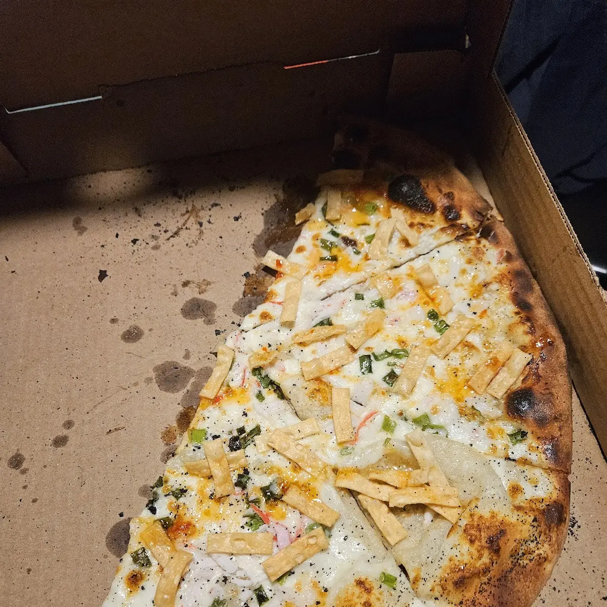 Crab Rangoon Pizza