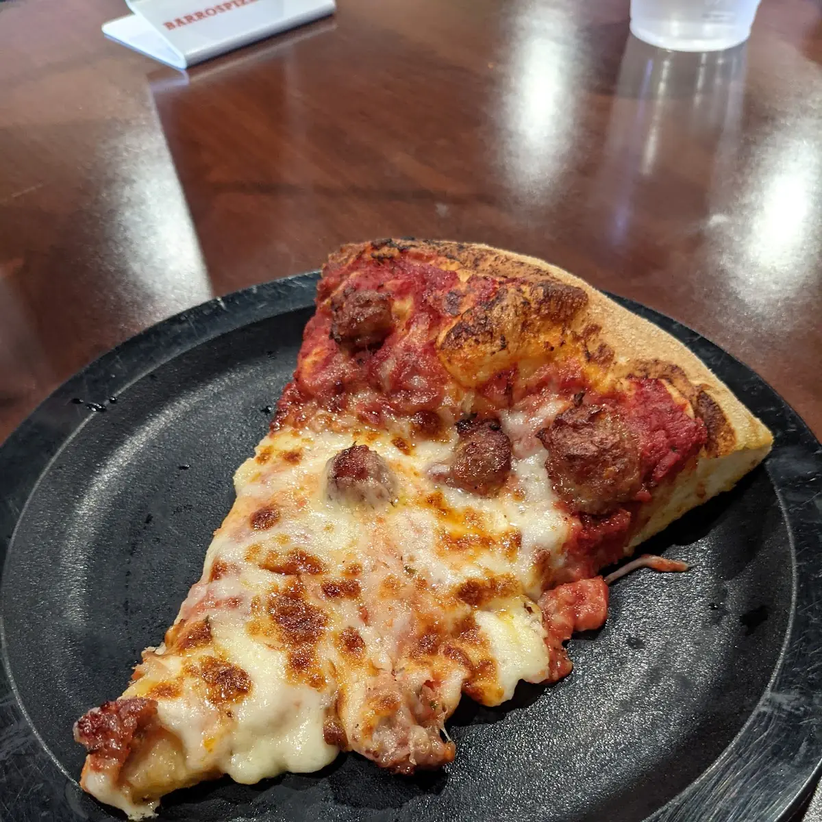 Sausage Pizza by the Slice