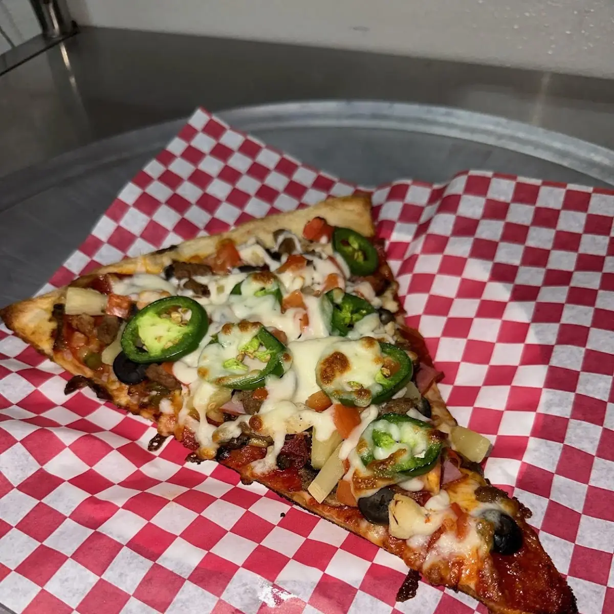 Supreme Pizza Slice