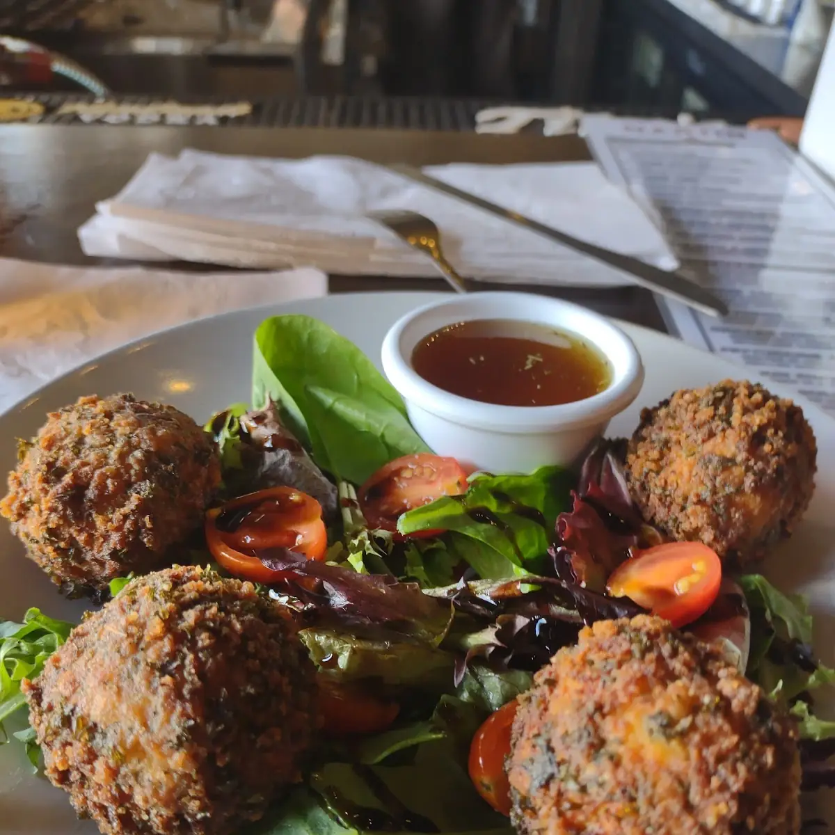 Fried Goat Cheese Ball