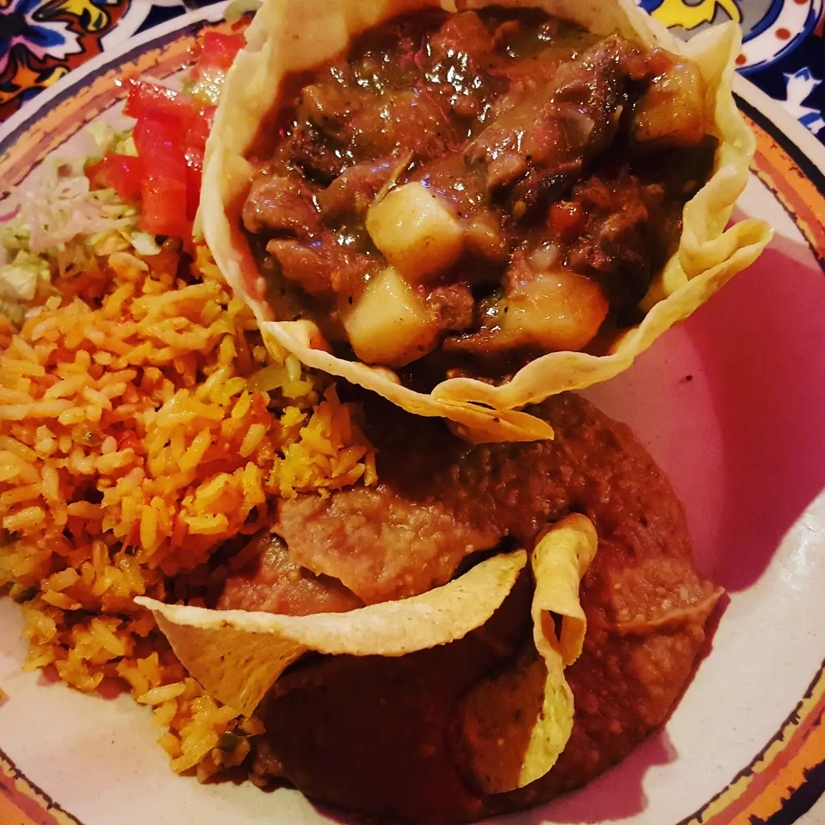 Refried Beans and Rice