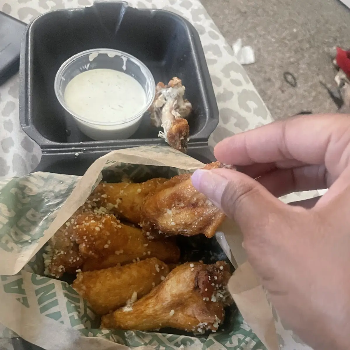 Garlic Parmesan Wings
