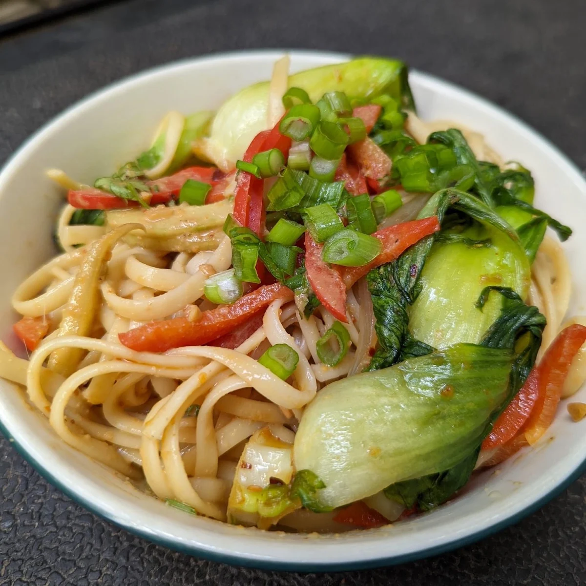 Cold Peanut Noodle Soup