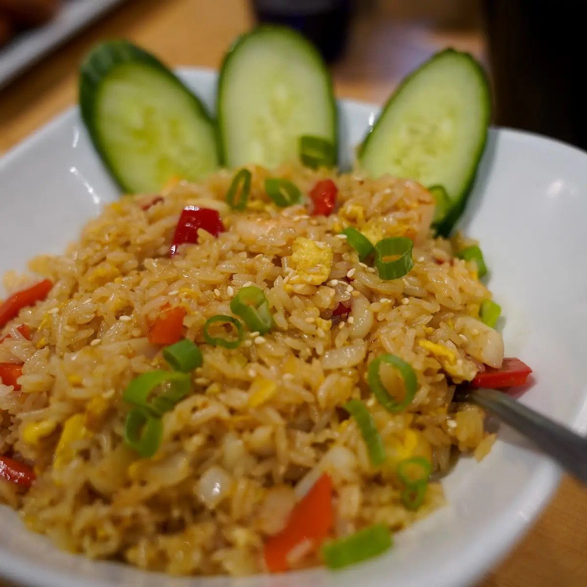 Kimchi Bacon Fried Rice
