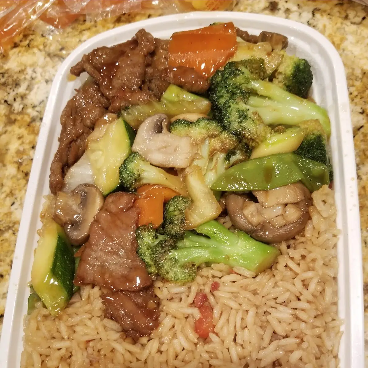 Beef with Chinese Vegetable