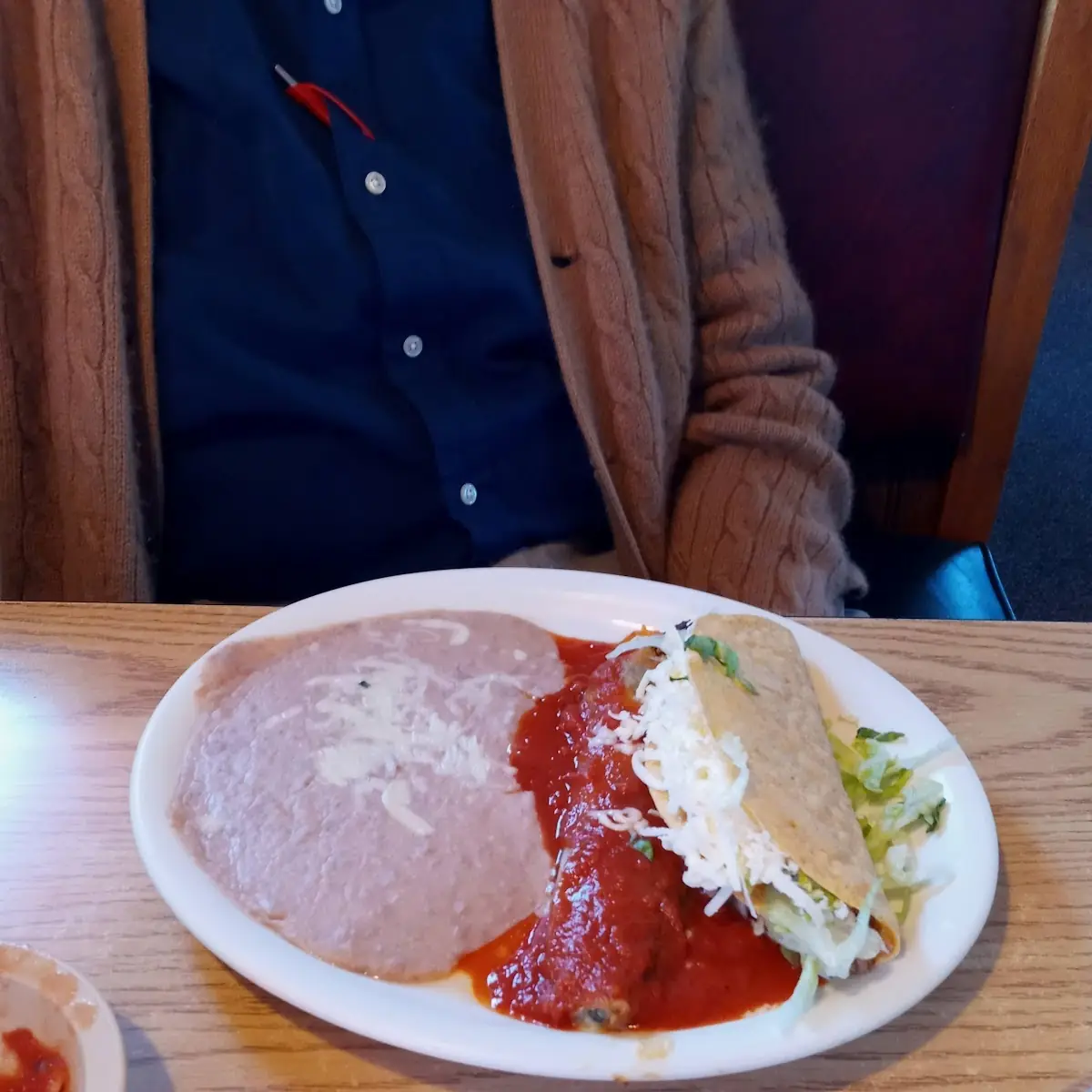 Chili Relleno Cheese Enchiladas
