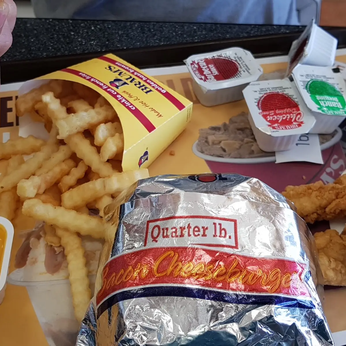 Chicken Strips with Fries