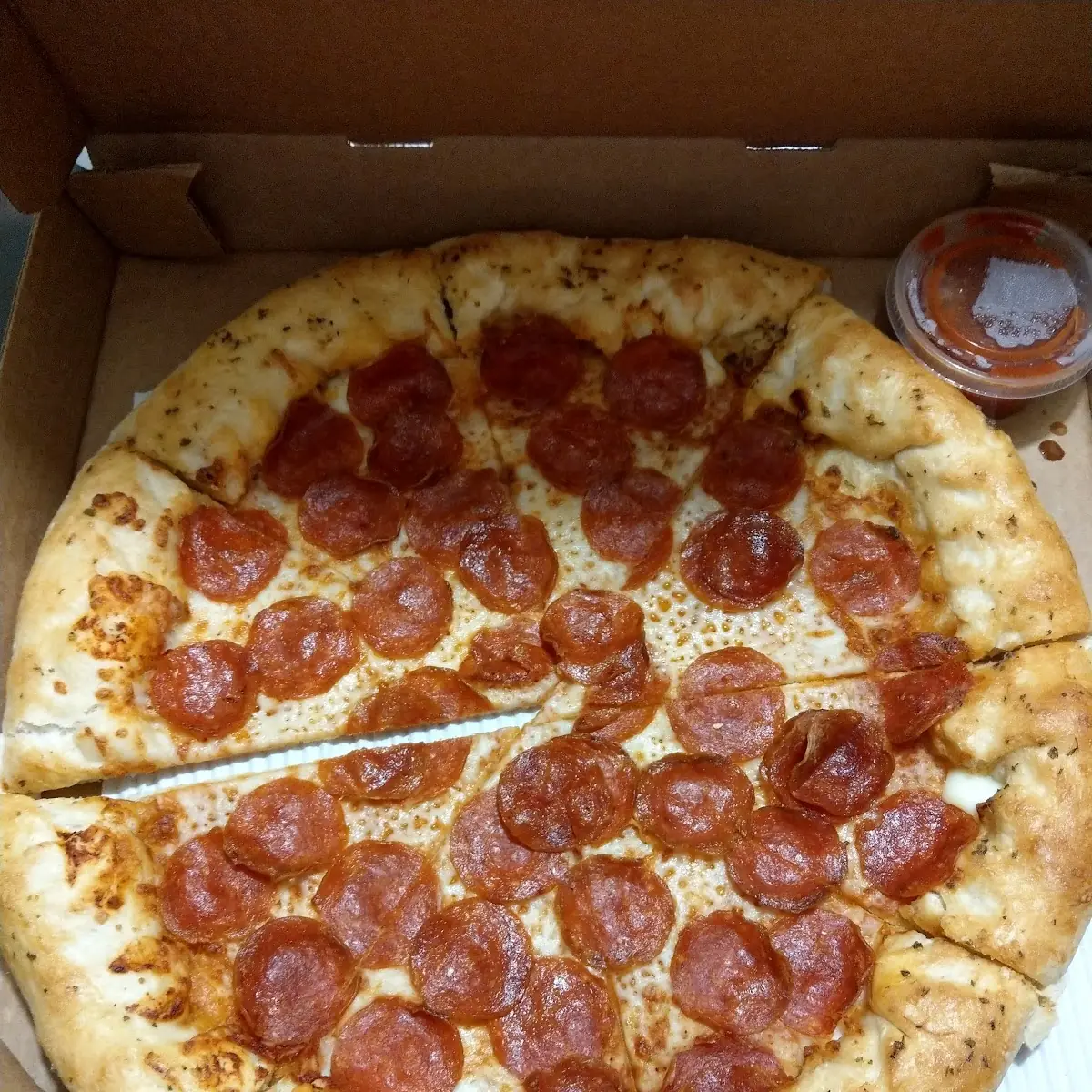 Large Stuffed Crust Pepperoni Pizza