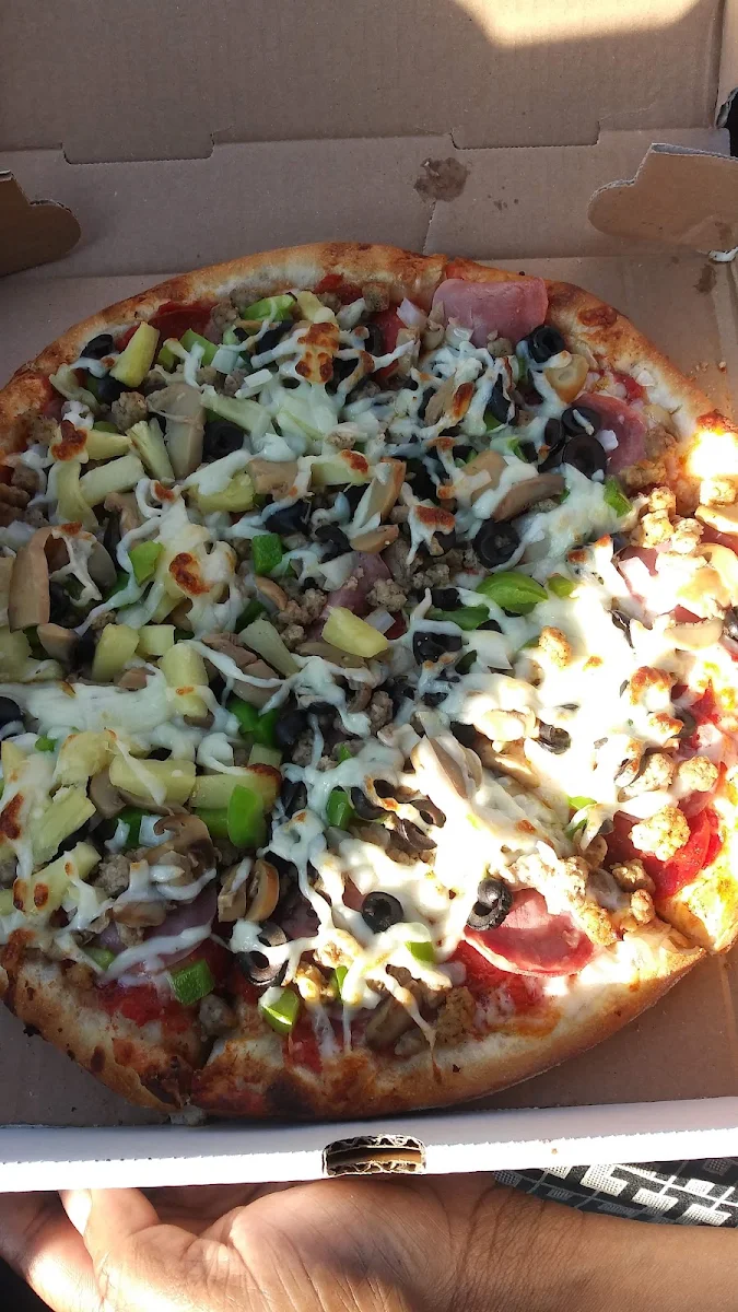 Supreme Pizza with Pineapple