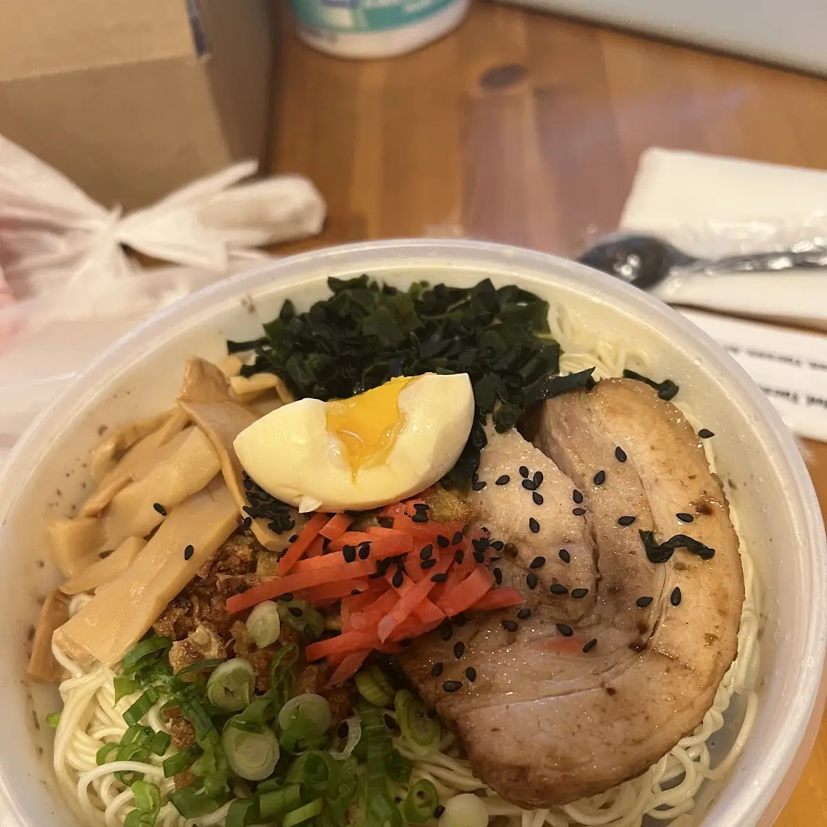 Tonkotsu Black Garlic Ramen