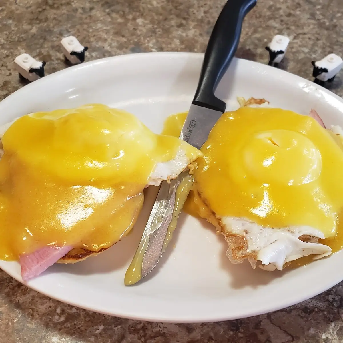 Eggs Benedict with Ham