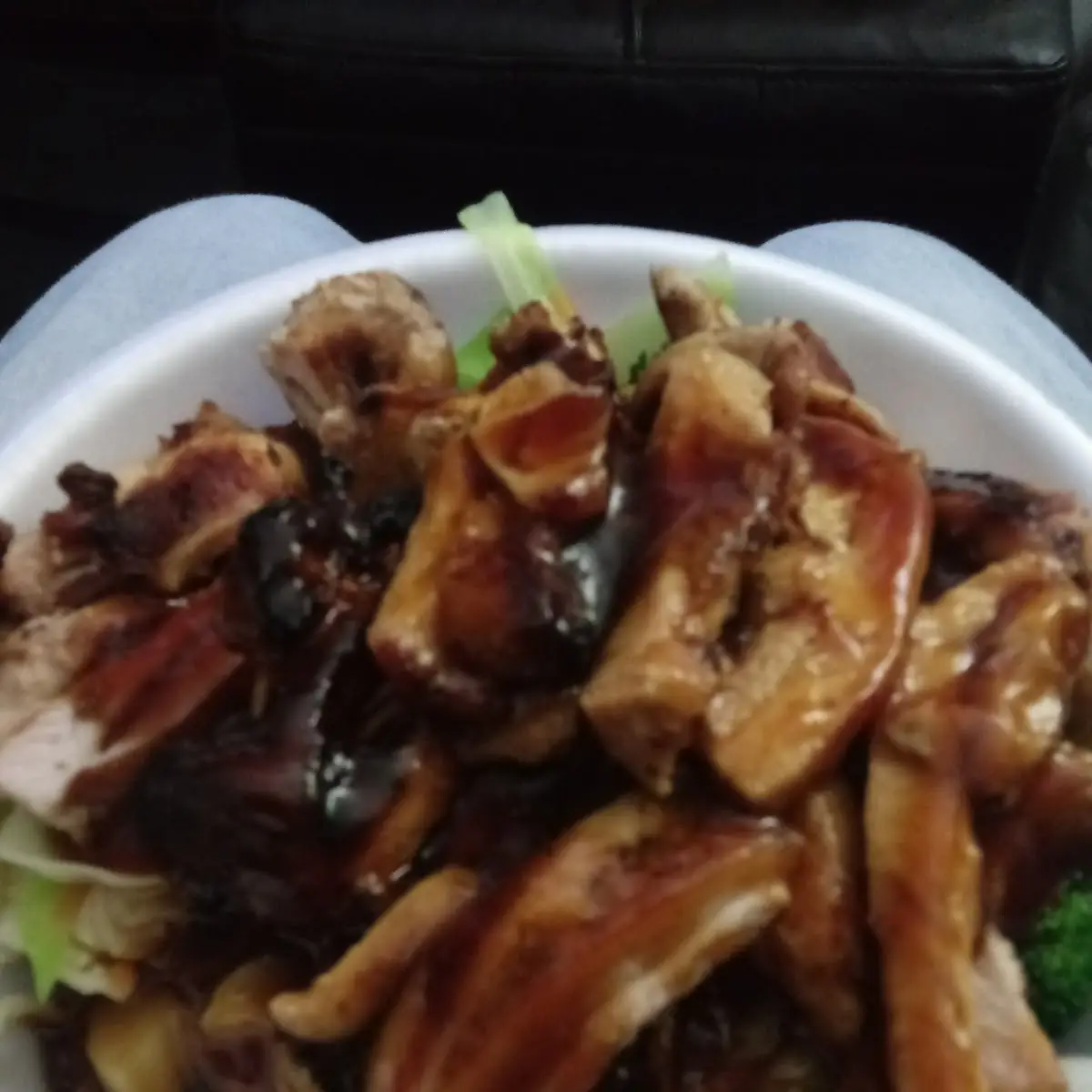Chicken Teriyaki Bowl with Steamed Vegetables