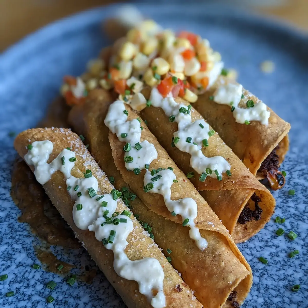 Street Corn Taquitos