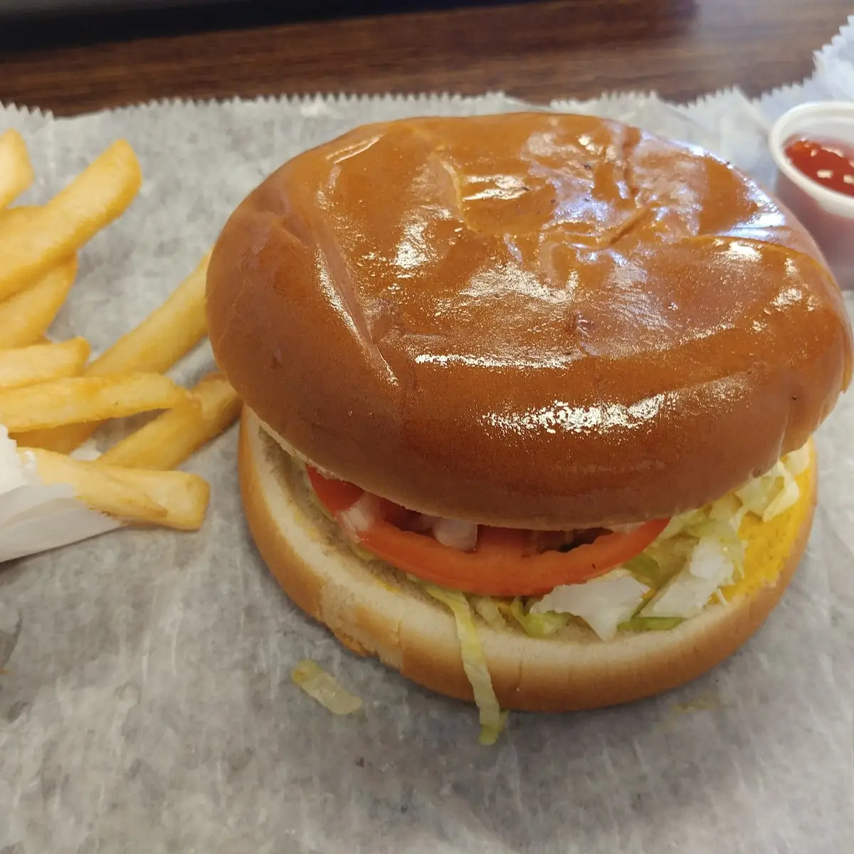 Single w Cheese All the Way Combo