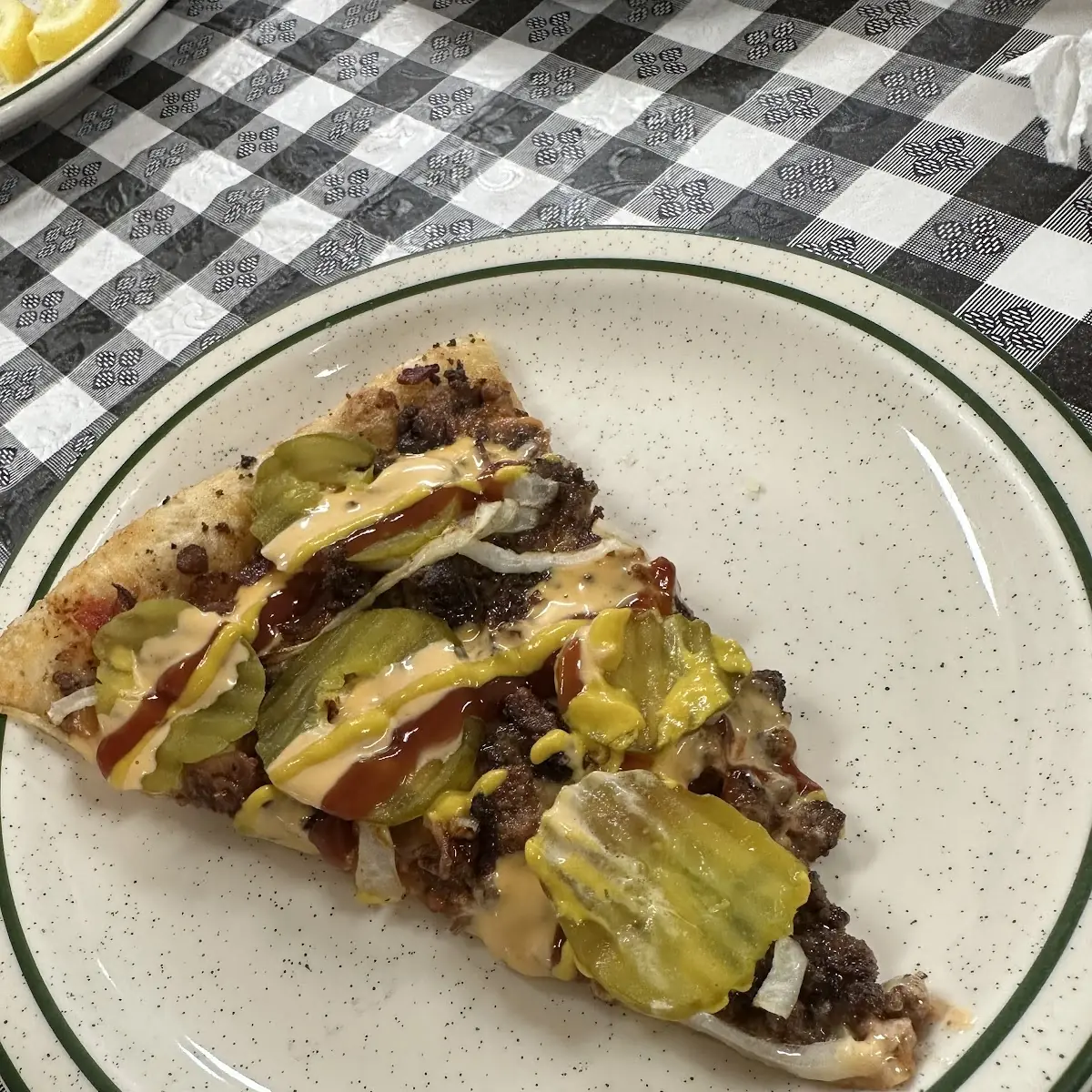 Cheese Burger Pizza