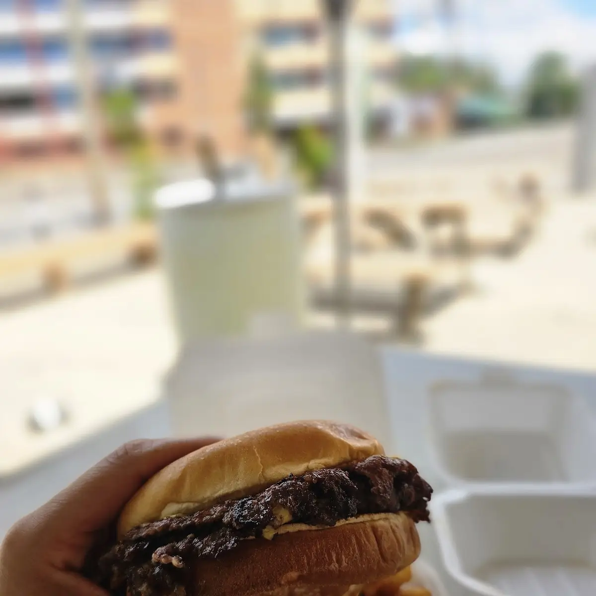 Double Cheeseburger with Extra Onions