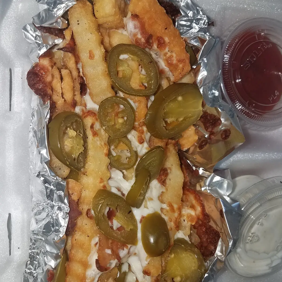 Bacon Cheese Fries Add Jalapenos