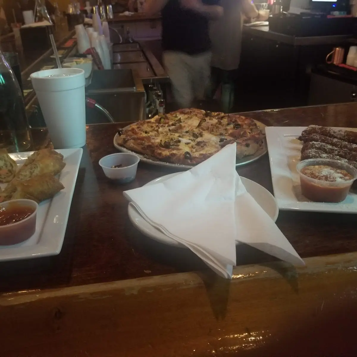 Pizza Egg Rolls and Cheese Sticks