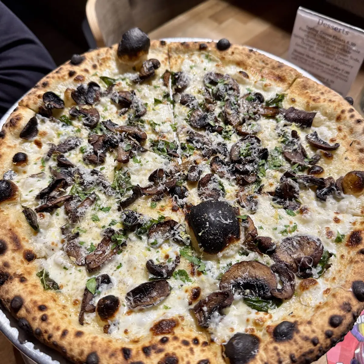 Mushroom Pizza