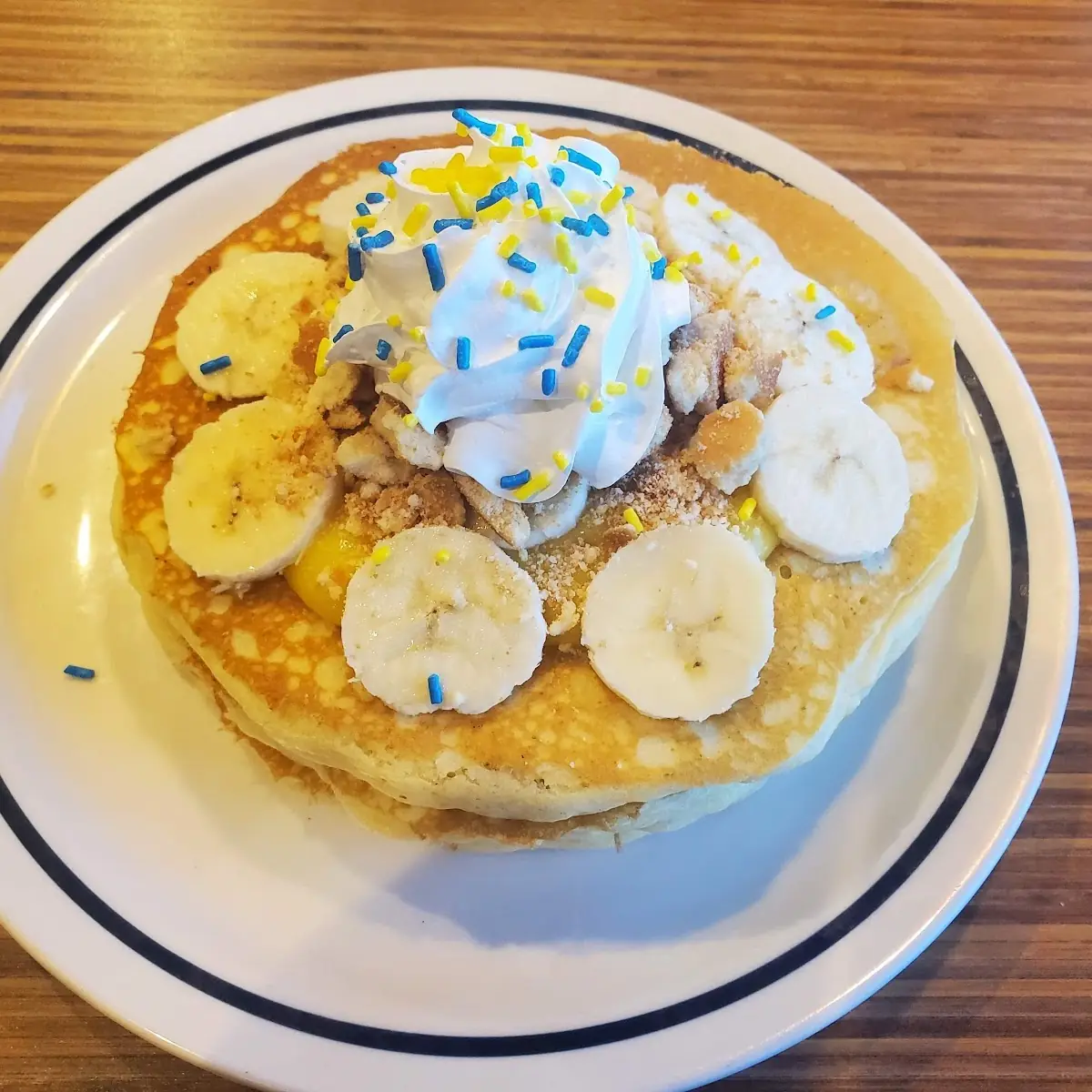 Banana Pudding Pancakes