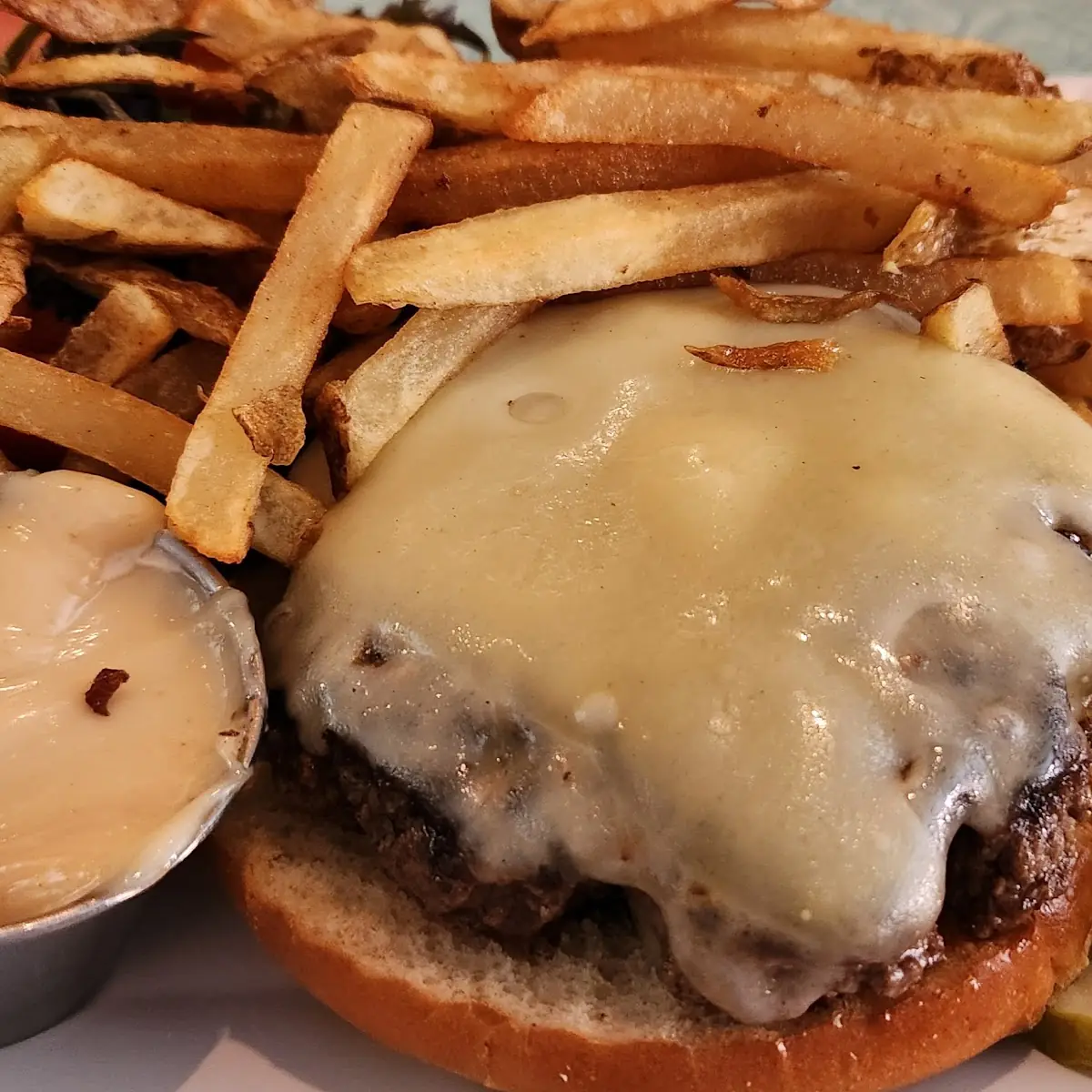 Bacon Mushroom Swiss Burger
