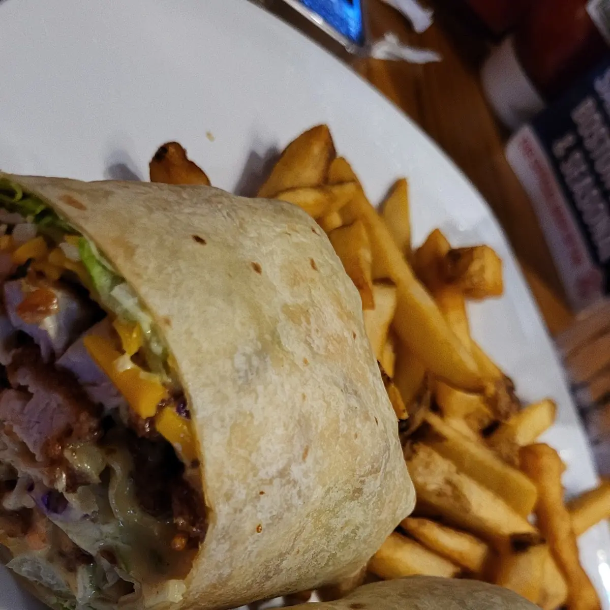 Honey Mustard Chicken Wrap