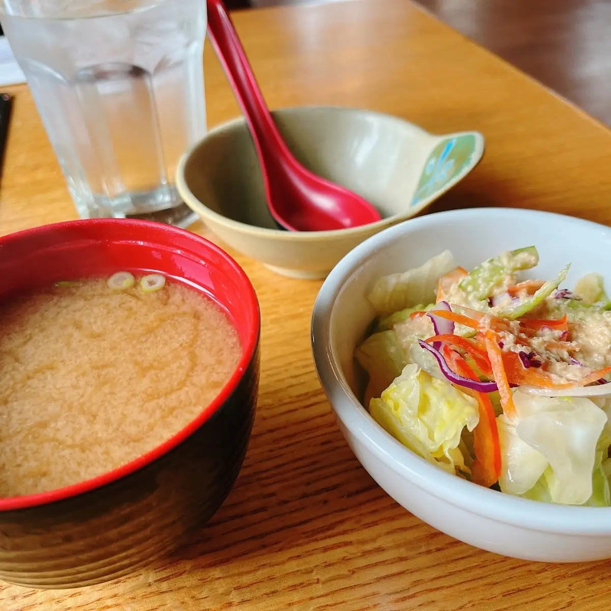 Served with Miso Soup