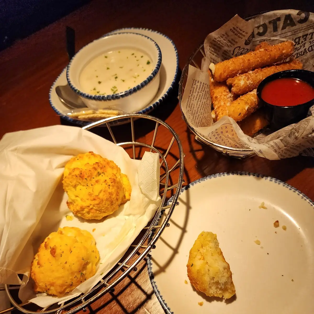 Endless Chowder Salad & Cheddar Bay Biscuits