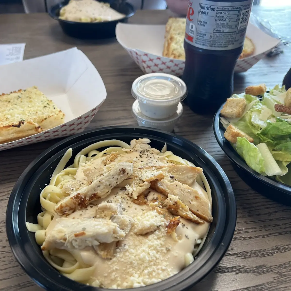 Chicken Alfredo Flatbread