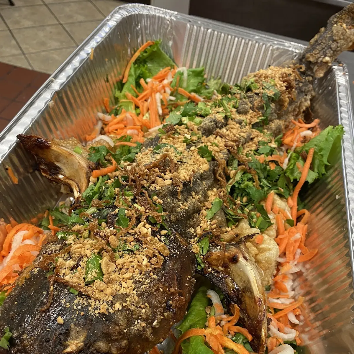 Crispy Grilled Catfish
