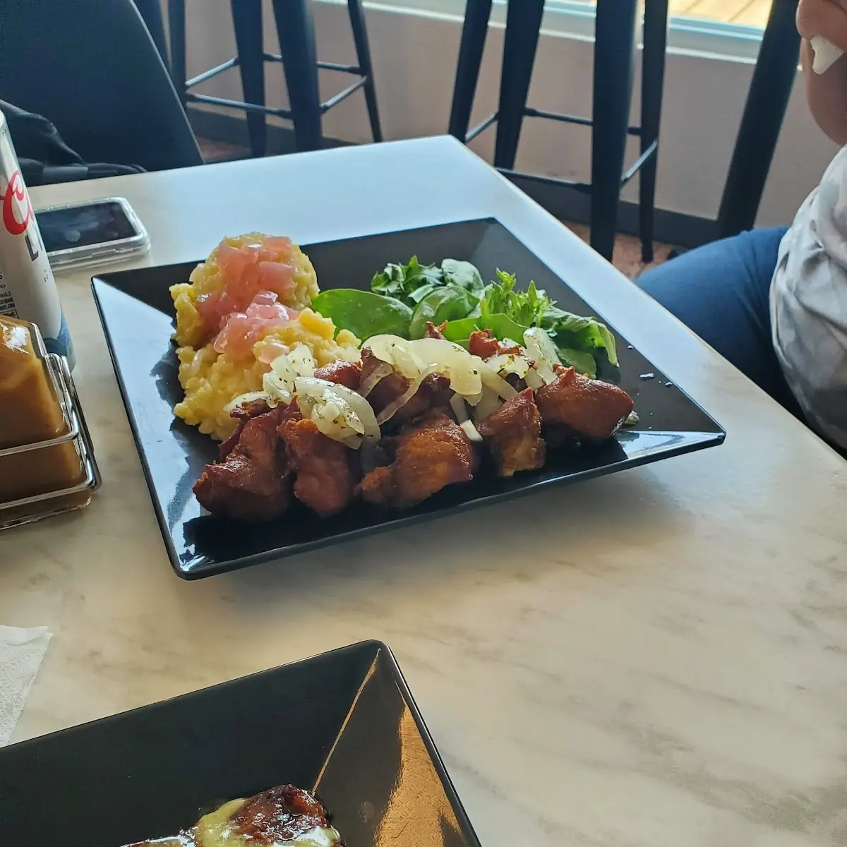 Carne Frita Con Mangu