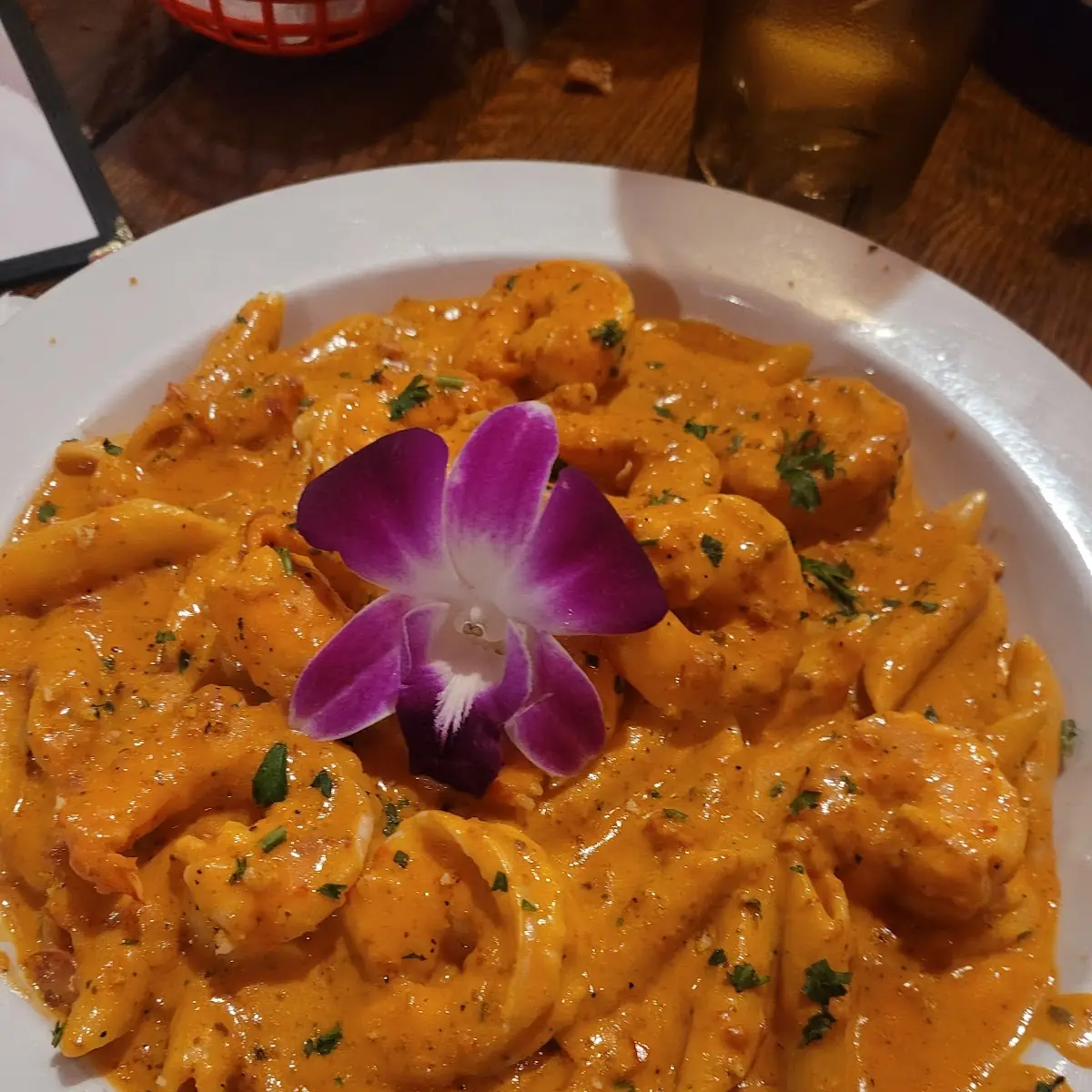 Lobster Tail & Shrimp Ala Vodka
