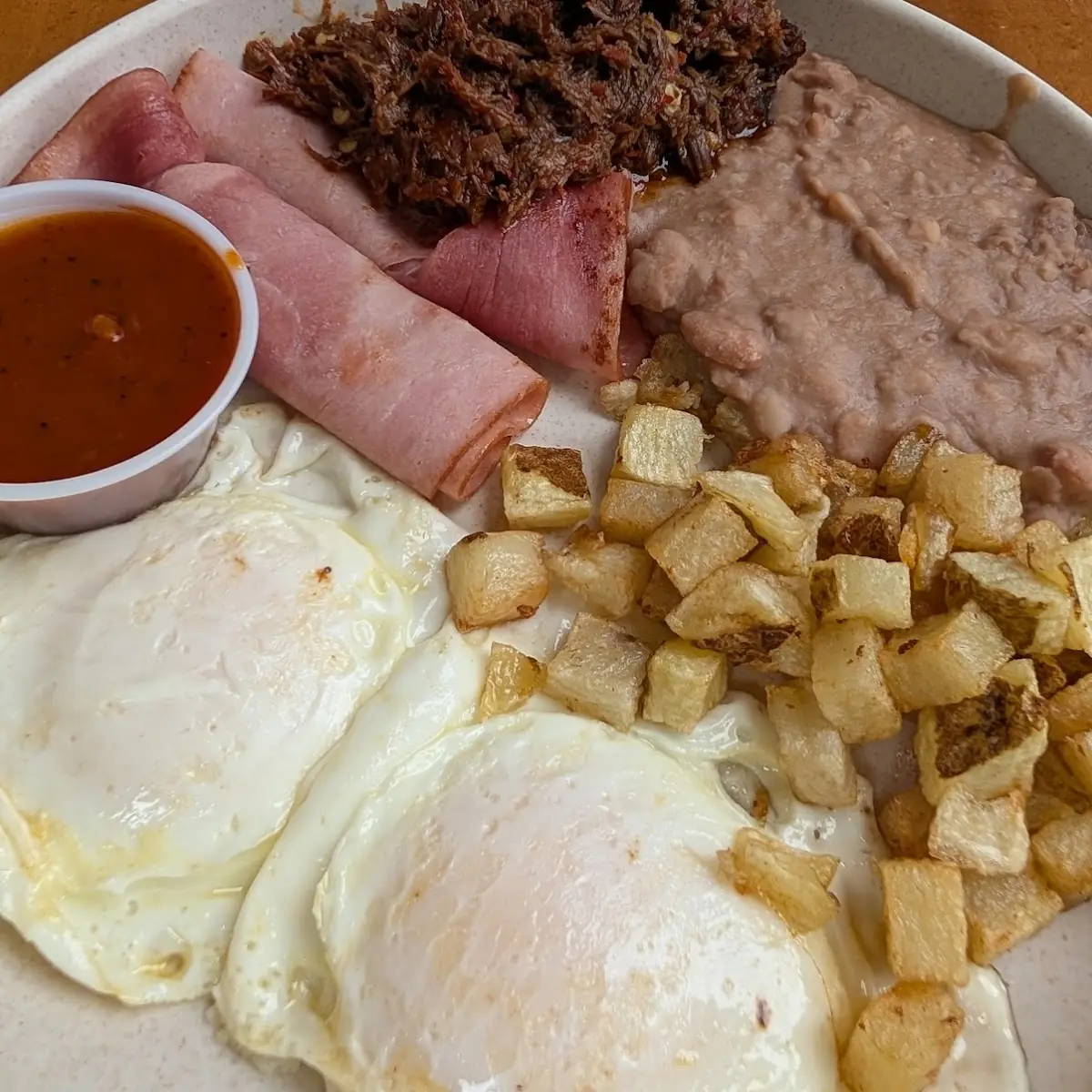 Pancake Breakfast Plate