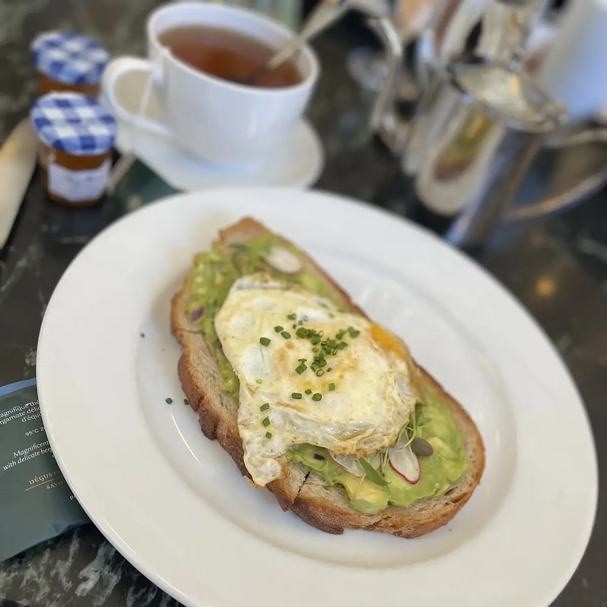 Croissant Avocado Toast